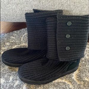 Women’s black Ugg boots
